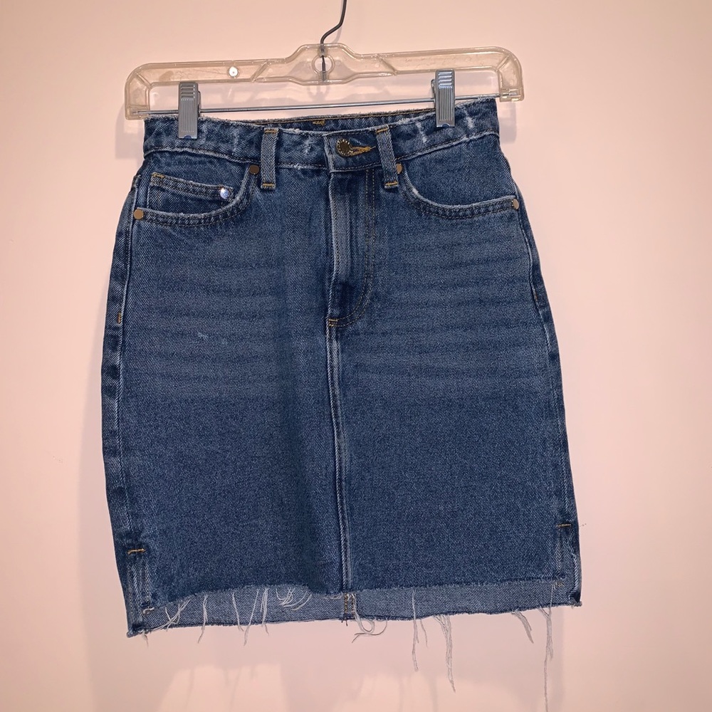 Denim skirt